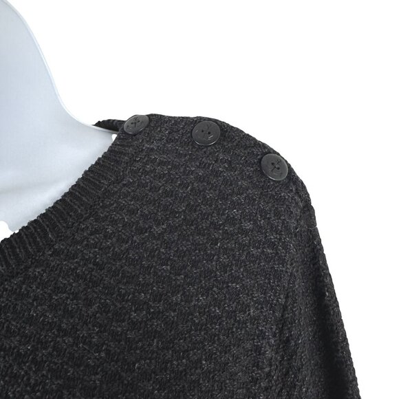 RRL Double RL Ralph Lauren Sweater Mens Medium Striped Shoulder Buttons FS-1342 - Picture 4 of 9